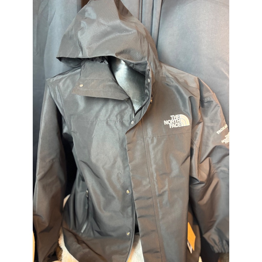 The North Face Mens Packable DryVent Jacket Black NF0A7ZZ4 XL NWT